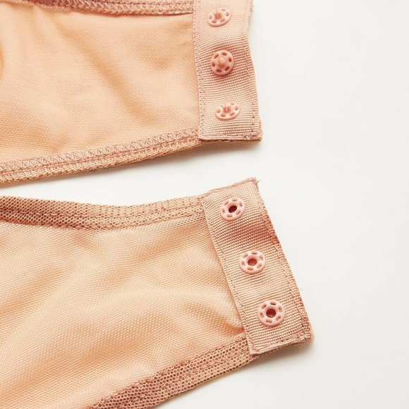 Silky Draping Neck Bodysuit Size Small - Picture 2 of 5